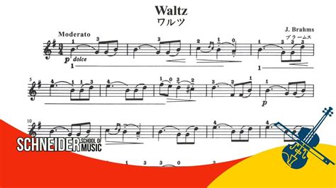 Suzuki violin method vol 02 daniel augusto. 05 - Waltz, J. Brahms  Suzuki Book 2  Violin Sheet Music ...
