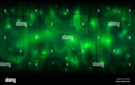 Matrix Green Background With Binary Code Digital Code In Abstract