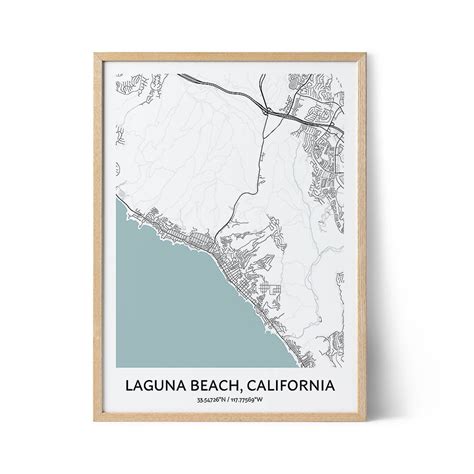 Laguna Beach Zip Code Map Map