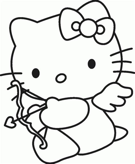 Dieses fröhliche katzenmädchen besser bekannt als hello kitty wird seit jahren von kindern geliebt. Hello Kitty Ausmalbilder 5 956 Malvorlage Hello Kitty ...