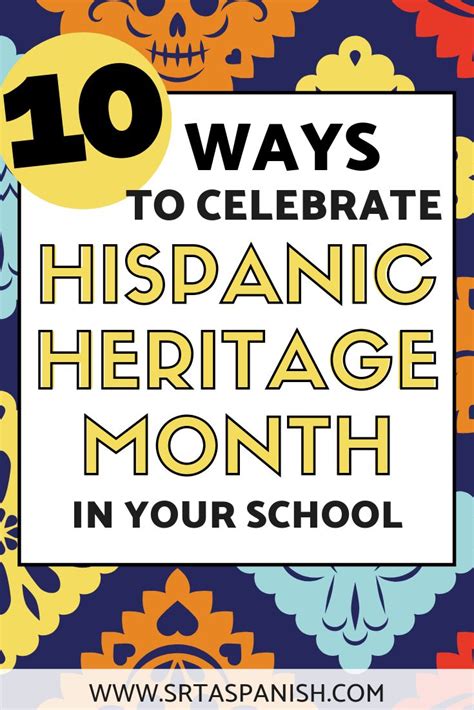 Hispanic Heritage Month School Wide Celebrations Srta Spanish