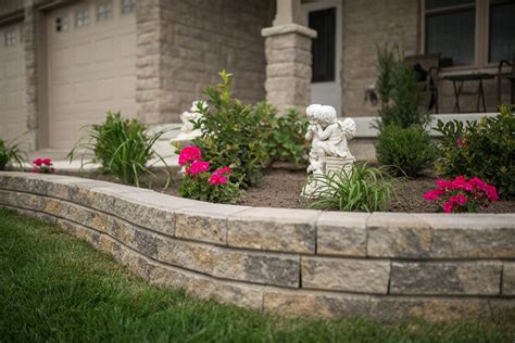Retaining Walls And Flower Beds A Touch Of Dutch Landscaping And Garden