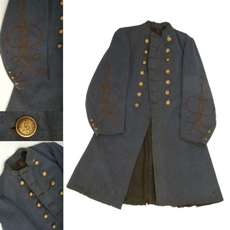 Virginia Confederate Frock Coat War Clothes Civil War Confederate
