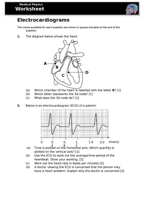 Ekg Practice Worksheet With Answers