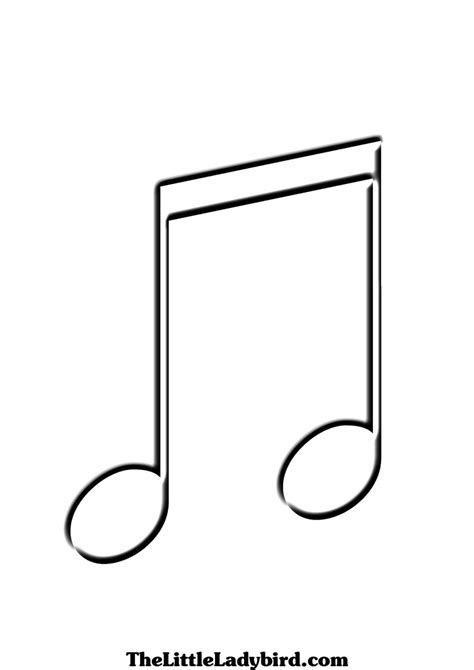 Music Notes Clipart Black And White In Black White Music 71 Cliparts