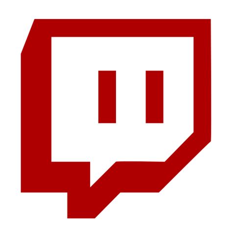 Twitch Symbol Logo And Icon Png Red
