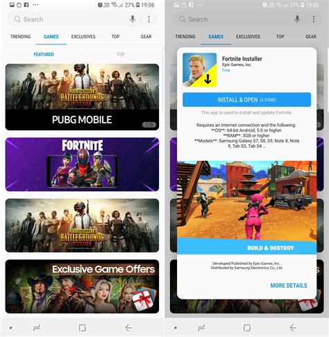 Next phone will give you information that game is not from the google play store and to install it is necessary to change security settings. How to download Fortnite for Android on your Samsung ...