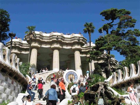 Du warst noch nie in barcelona? Spanien Barcelona Sehenswürdigkeiten: Parc Guell Fotos