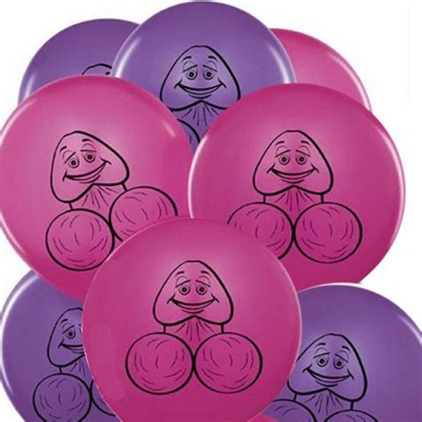 10pcslot Willy Penis Fun Sex Balloons Stag Night Party Decor Novelty Bachelorette Party Girls