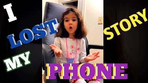 How I Lost My Phone Storytelling Time Story Time Story By Cute