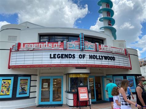 Photos New Neon Lights Installed On Legends Of Hollywood Marquee At