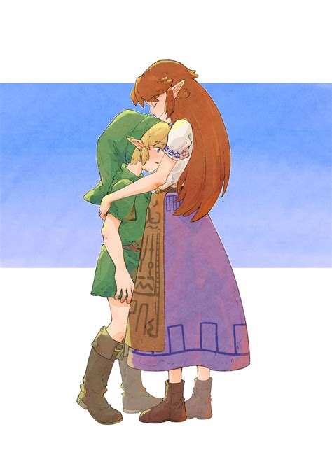 Link And Cremia The Legend Of Zelda And 1 More Drawn By Yangyaozigo