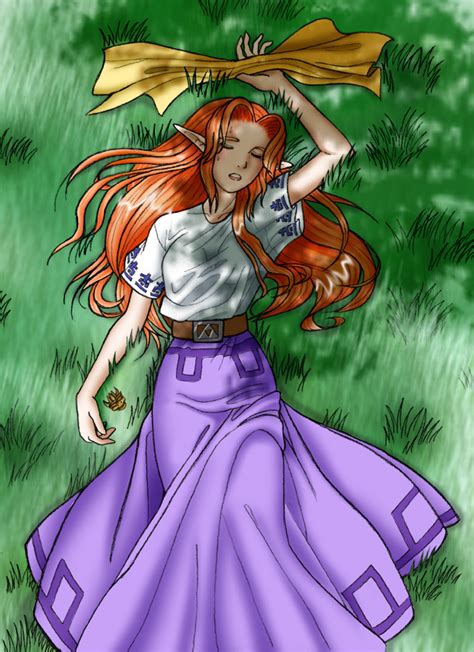 Malon The Legend Of Zelda And More Drawn By Sarah Quillian Danbooru