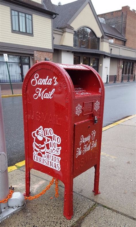 Santas Mailbox Has Arrived Westbury Business Improvement District