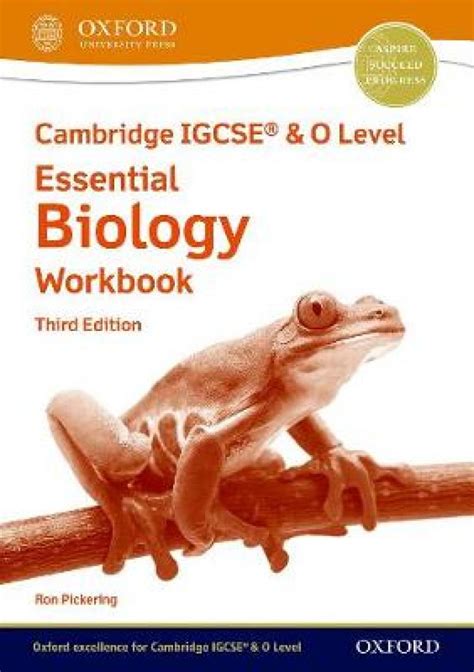 Cambridge Igcse R And O Level Essential Biology Workbook Third Edition