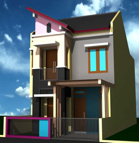 Desain rumah minimalis dewasa ini digandrungi berbagai kalangan. Desain Rumah Tingkat di Lahan Sempit