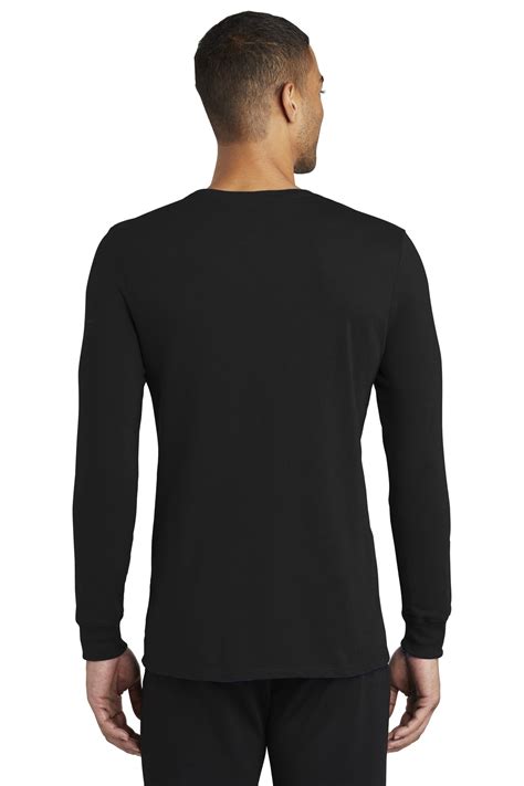 Nike Dri Fit Cottonpoly Long Sleeve Tee Nkbq5230 Custom Shirt Shop