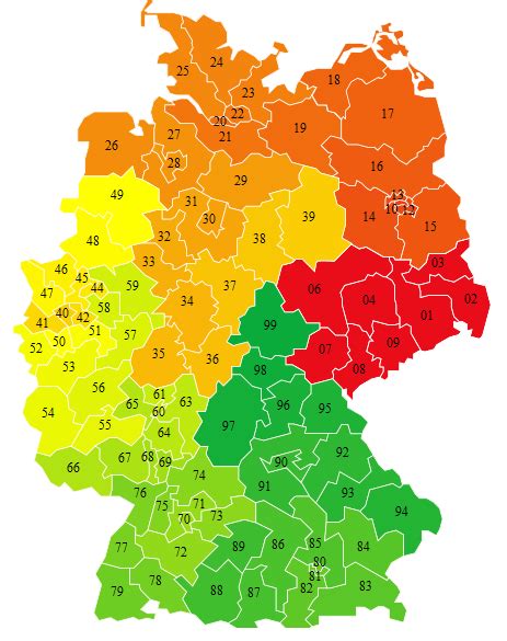 Karte von deutschland, mit suche, ausdruck, städten, autobahnen. Visualisieren Sie Daten aus Excel auf einer Deutschlandkarte - einfach und kostenlos