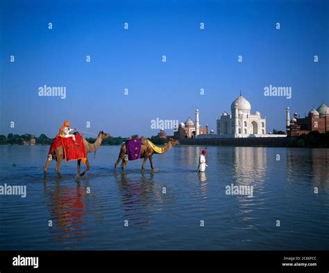 Taj Mahal Locals Hi Res Stock Photography And Images Alamy