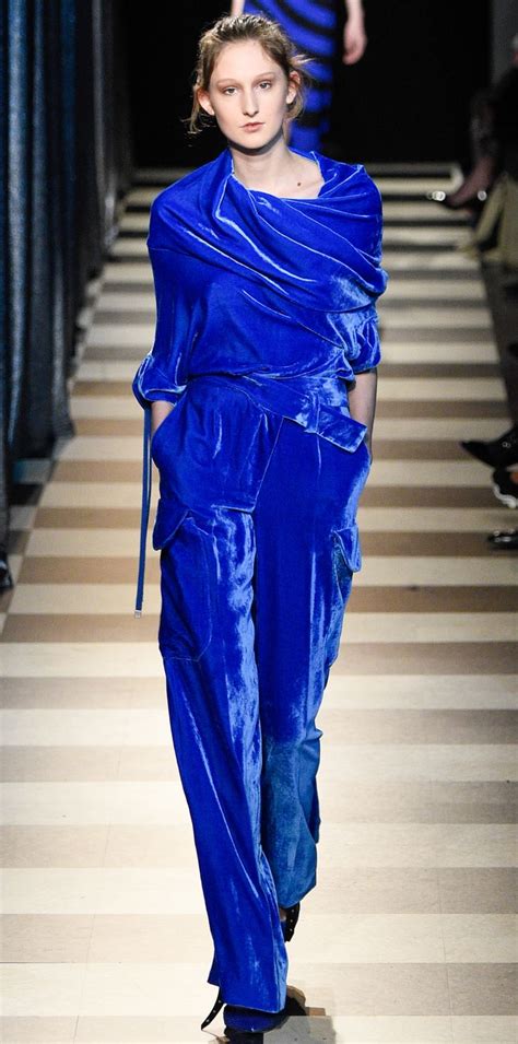 Colored Velvet One Of Nyfw 2017s Most Luxurious Trends Fashion