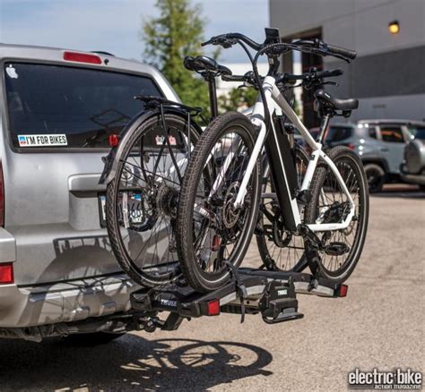 Product Review Thule Easyfold Xt 2 Bike Rack Electric Bike Action