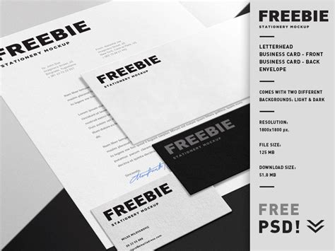 Free mockups and design tools. 50+ Free Branding / Identity & Stationery PSD Mockups ...