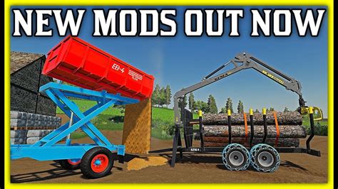 New Mods Out Now For Farming Simulator 19 Ps4 Xb1 And Pc Youtube