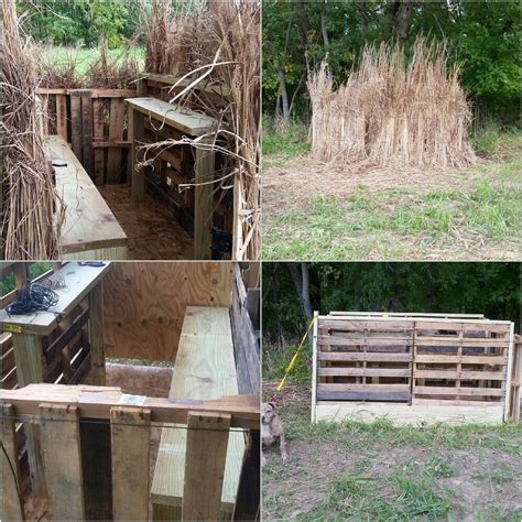 Ground Blinds Made Out Of Pallets Blinds