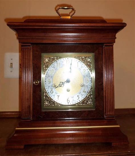 Howard Miller 612 436 Thomas Tompion Mantel Clock Excellent Condition
