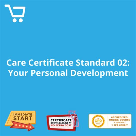 Care Certificate Standard 02 Your Personal Development The Trainingshop