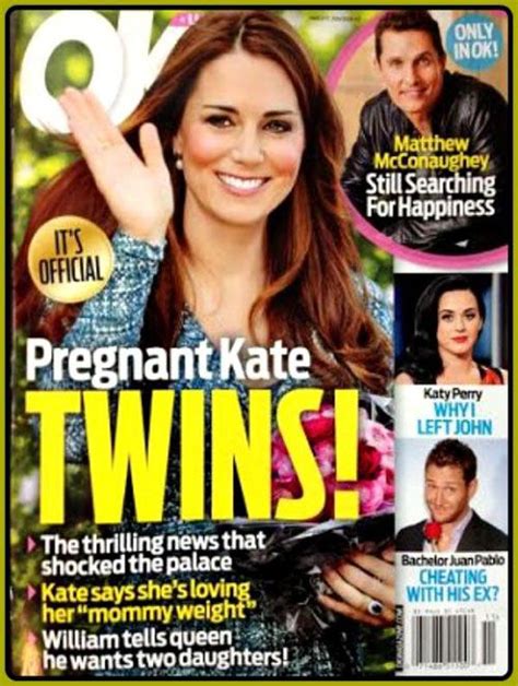 Kate Middleton Pregnant Twins Official