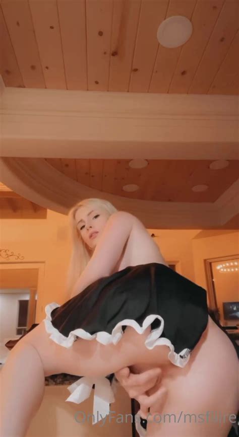 Gorgeous Msfiiire Naked Maid Role Play Onlyfans Video Tape Leaked