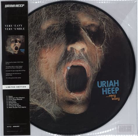 Uriah Heep Very Eavy Very Umble Uk Picture Disc Lp —