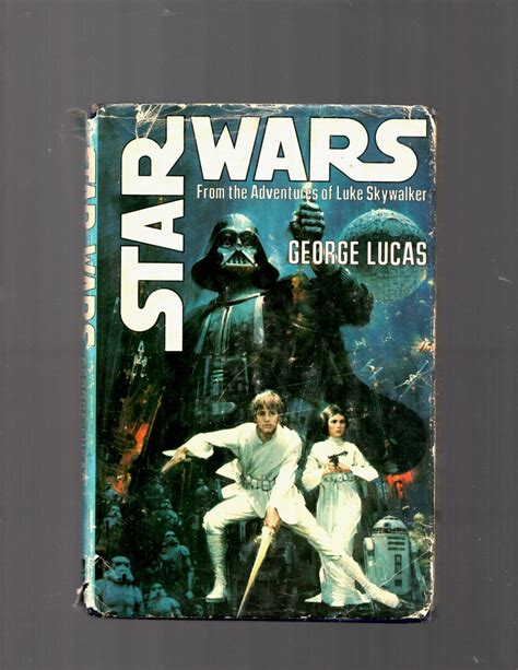 Star Wars Rare Book Hcdj First Edition George Lucas 1976