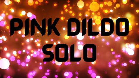 Solo Masturbation With Pink Dildo Clip By Roxxidiamond 💎 Fancentro