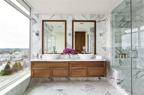 Maybe you would like to learn more about one of these? Floating Double Vanity - Contemporary - bathroom - Moeski ...