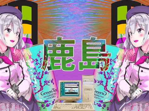 Retro Anime Girl Desktop Wallpapers Wallpaper Cave