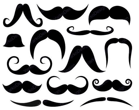48 Free Mustache Clip Art