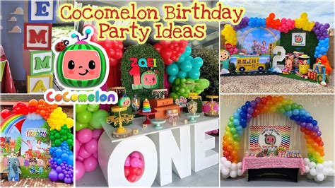 Cocomelon Birthday Party Ideas Youtube