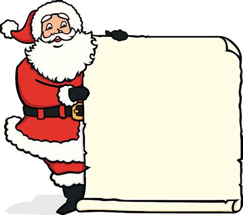 Santa Claus Nice List Illustrations Royalty Free Vector Graphics