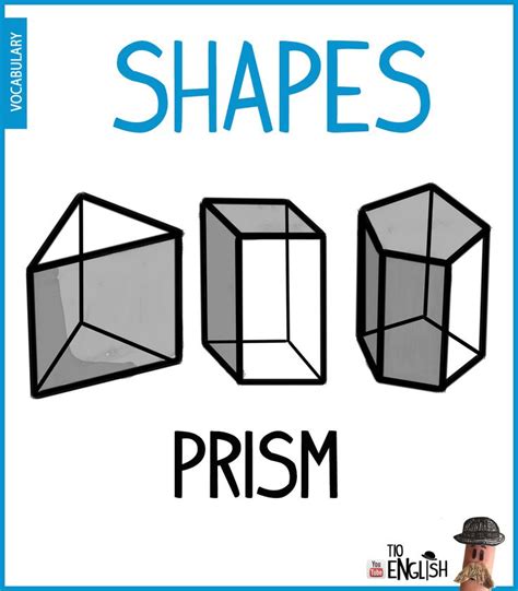 Prism Shapes In English 3d Forms Vocabulary Learn Intermediate