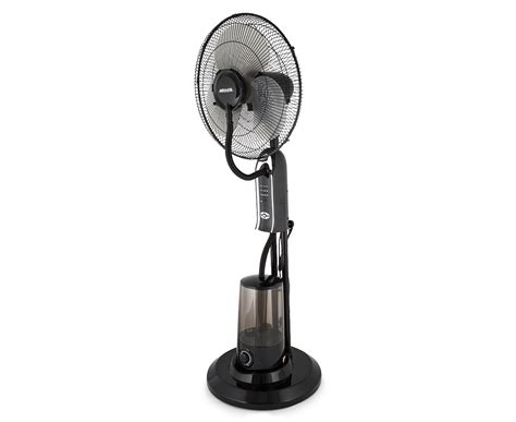 Heller 40cm Misting Pedestal Fan With Remote Black Hmist40r Nz