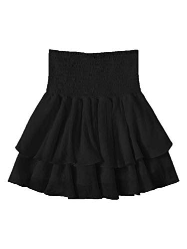 Best Black Ruffle Mini Skirt For Any Occasion