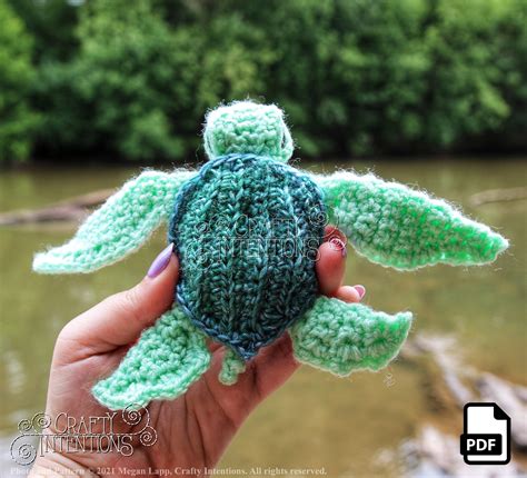 Baby Sea Turtle Pattern By Crafty Intentions Digital Pdf Etsy
