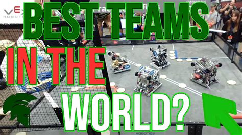 Best Teams In The World Vex Robotics Spin Up 4082b Youtube