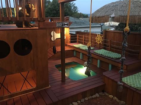 Man Spends 2 Years Turning His Backyard Into An Awesome
