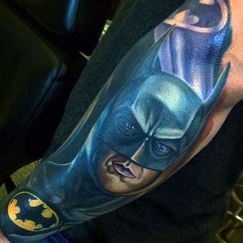 Batman chest piece to be done next week will add pics when done! 100 Batman Tattoos For Men - Superhero Ink Designs