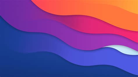 Waves Light 4k Abstract Colorful Wallpaper