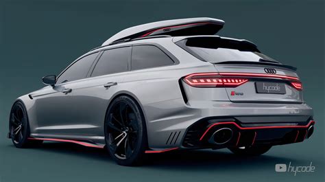 Rs8 Avant Super Wagon Rendering By Hycade Combines The Best Of Audi