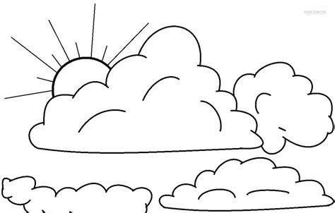 Cloud Coloring Pages To Print Moon Coloring Pages Online Coloring
